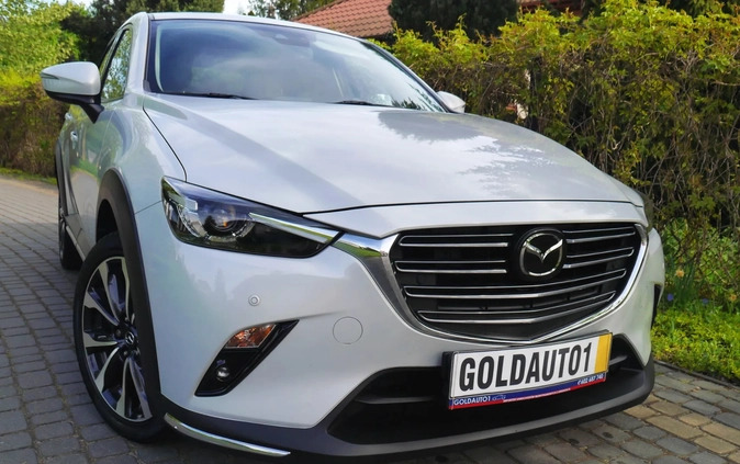 Mazda CX-3 cena 78900 przebieg: 116000, rok produkcji 2019 z Biała Podlaska małe 781